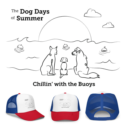 "The Buoys of Summer"- Foam trucker hat