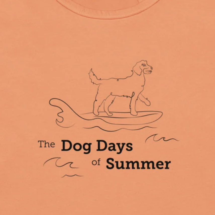 Surfin' The Dog Days of Summer 2026- Women’s fitted racerback tank top