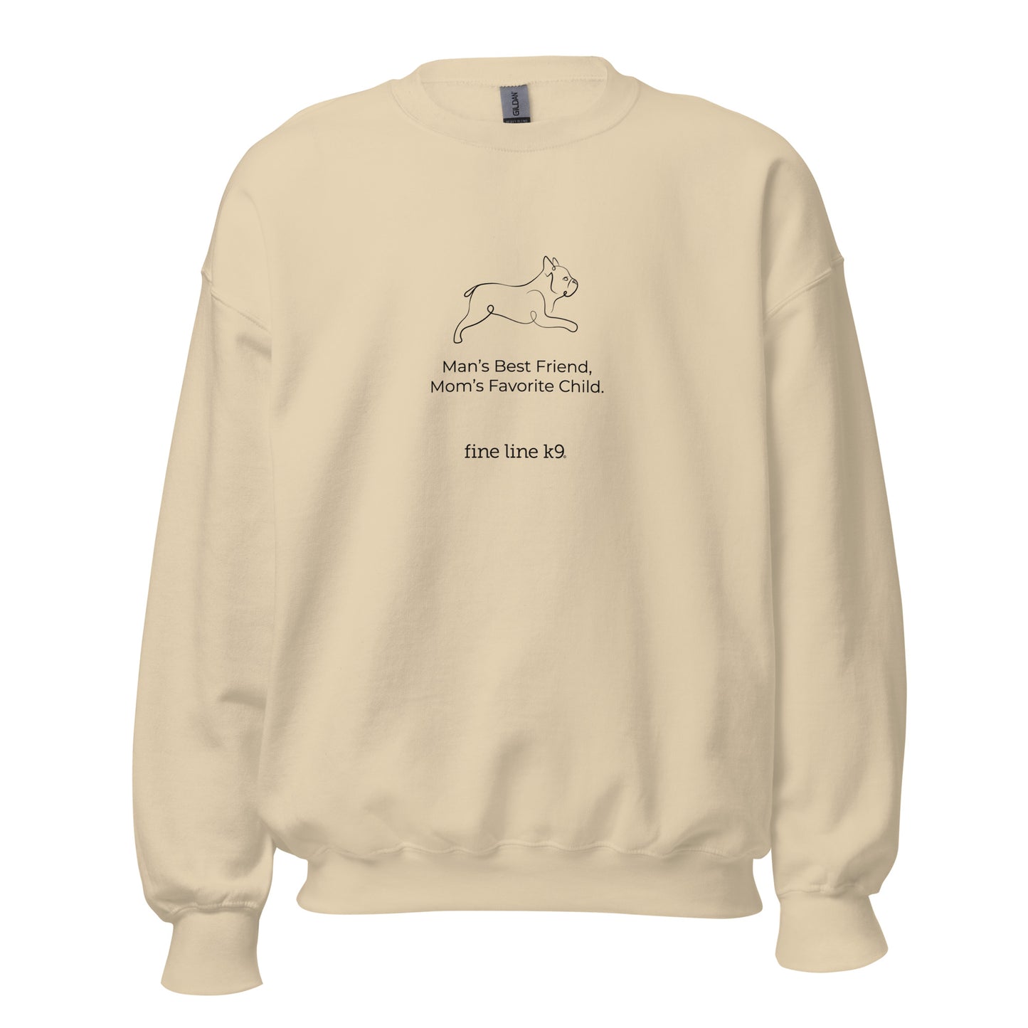 FLK9 Celebrating Mother's Day- "Man's Best Friend, Mom's Favorite Child" AKC Sweatshirt