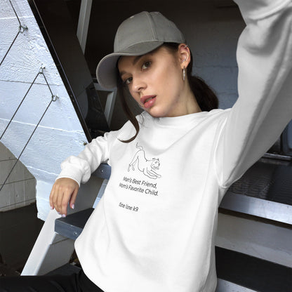 FLK9 Celebrating Mother's Day- "Man's Best Friend, Mom's Favorite Child" Mixed Breed Sweatshirt